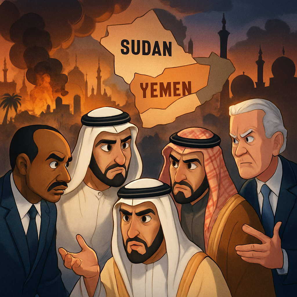 Tensions in the Gulf over Yemen, Sudan, and wider regional rivalries highlight the delicate balance among US allies, with unity increasingly seen as vital amid rising uncertainty in the Middle East.