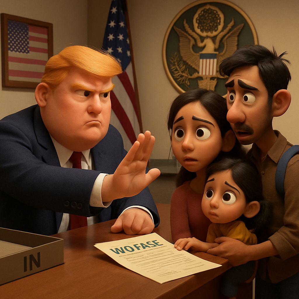 The Trump administration says these immigrants take welfare intended for Americans, which the lawsuit says is an “unsupported and demonstrably false claim.