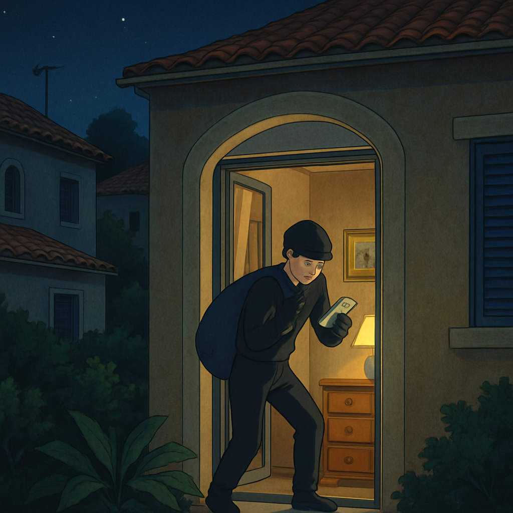 In the Famagusta area, a residential burglary with the theft of 100,000 euros is being investigated.